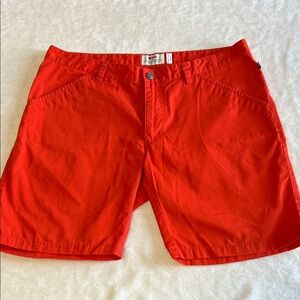 Fjallraven G1000 Woman’s Short Orange Gorpcore Hikking Outdoorsy US Size 34